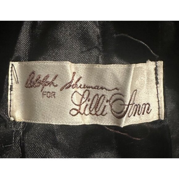 Vtg 70s Adolph Schumann Lilli‎ Ann Women's Small/Medium Faux Fur & Leather Coat - Picture 9 of 10